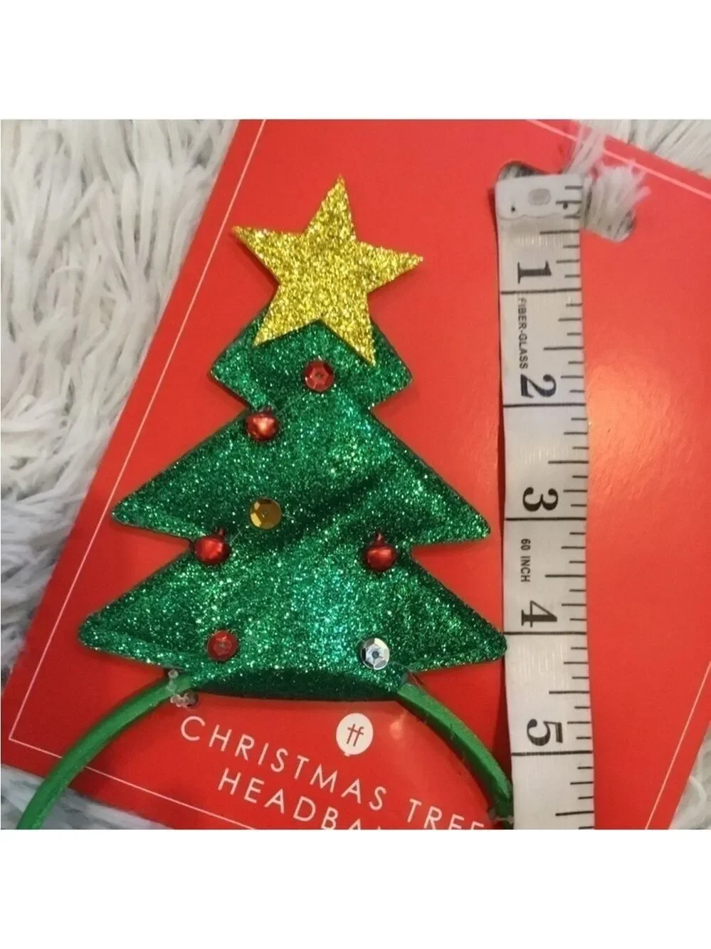 Celebrate Together Christmas Tree Headband + a set of 2 hair scrunches